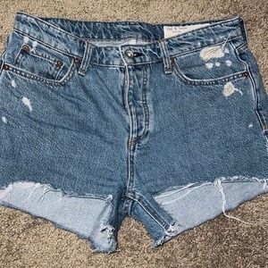 Women’s Rag & Bone Dre low rise relaxed fit boyfriend denim shorts‎ size 27
